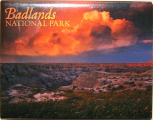 Badlands Thunderstorm Magnet