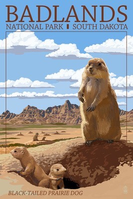 Vintage Prairie Dog Items 45078