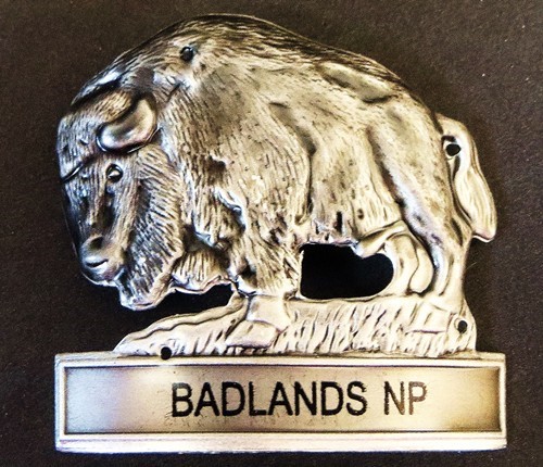 Pewter Bison Medallion 40051