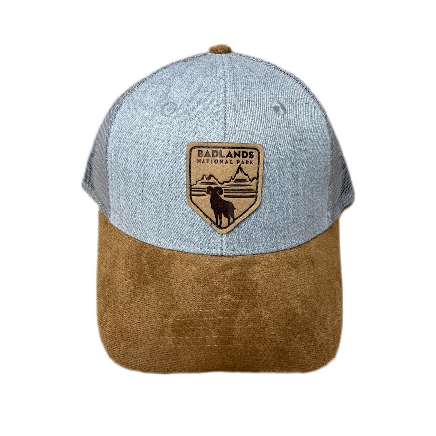 Gray Patch Cap 100225