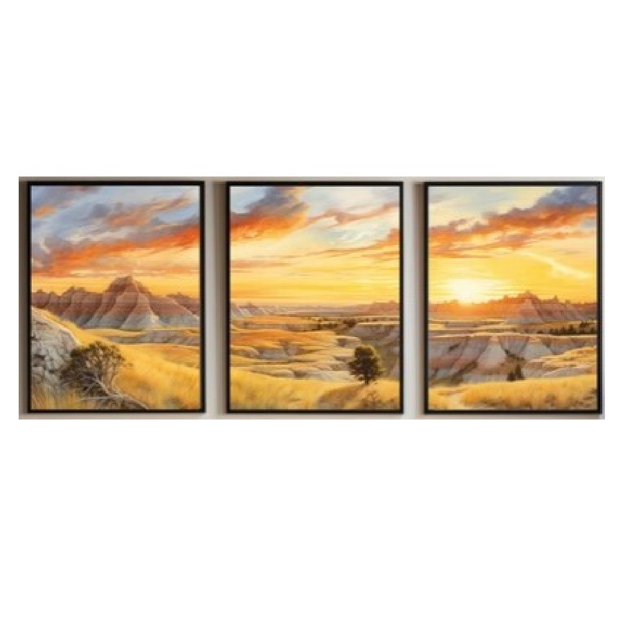 Badlands Triple Print #8