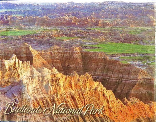 Badlands Pinnacles Magnet 26502