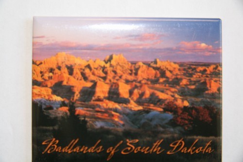 Badlands Orange Sunset Magnet 67363