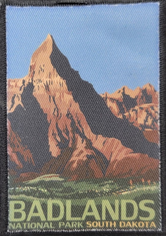 Lantern Press Vintage Peaks patch 865311623788
