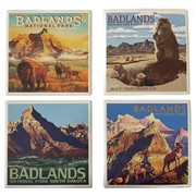 4 Pack coaster set 49248 View 2