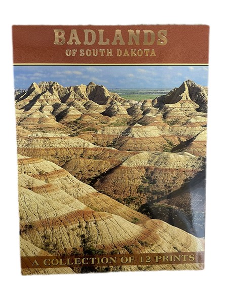 Collection of 12 Prints Badlands of South Dakota 802285010336