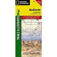 Badlands Topo Map